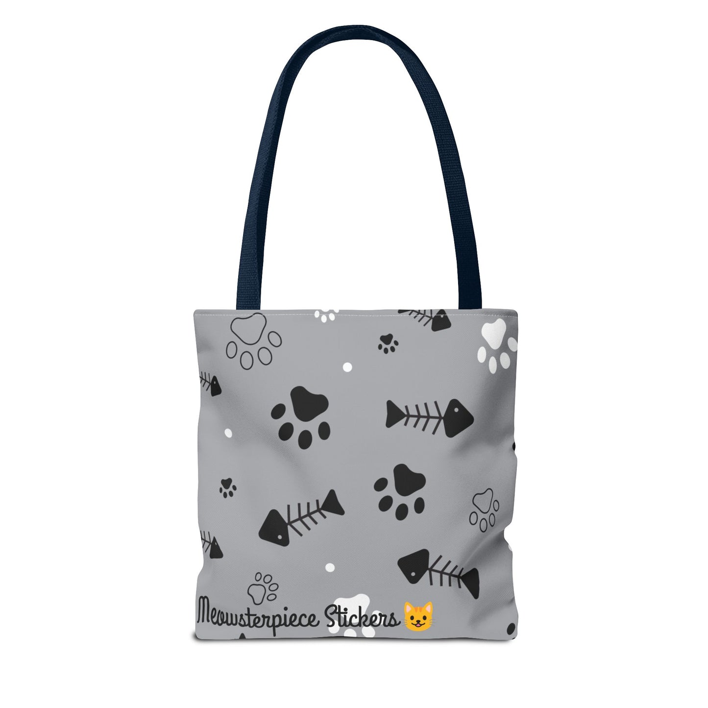 Cat Headphones Tote Bag
