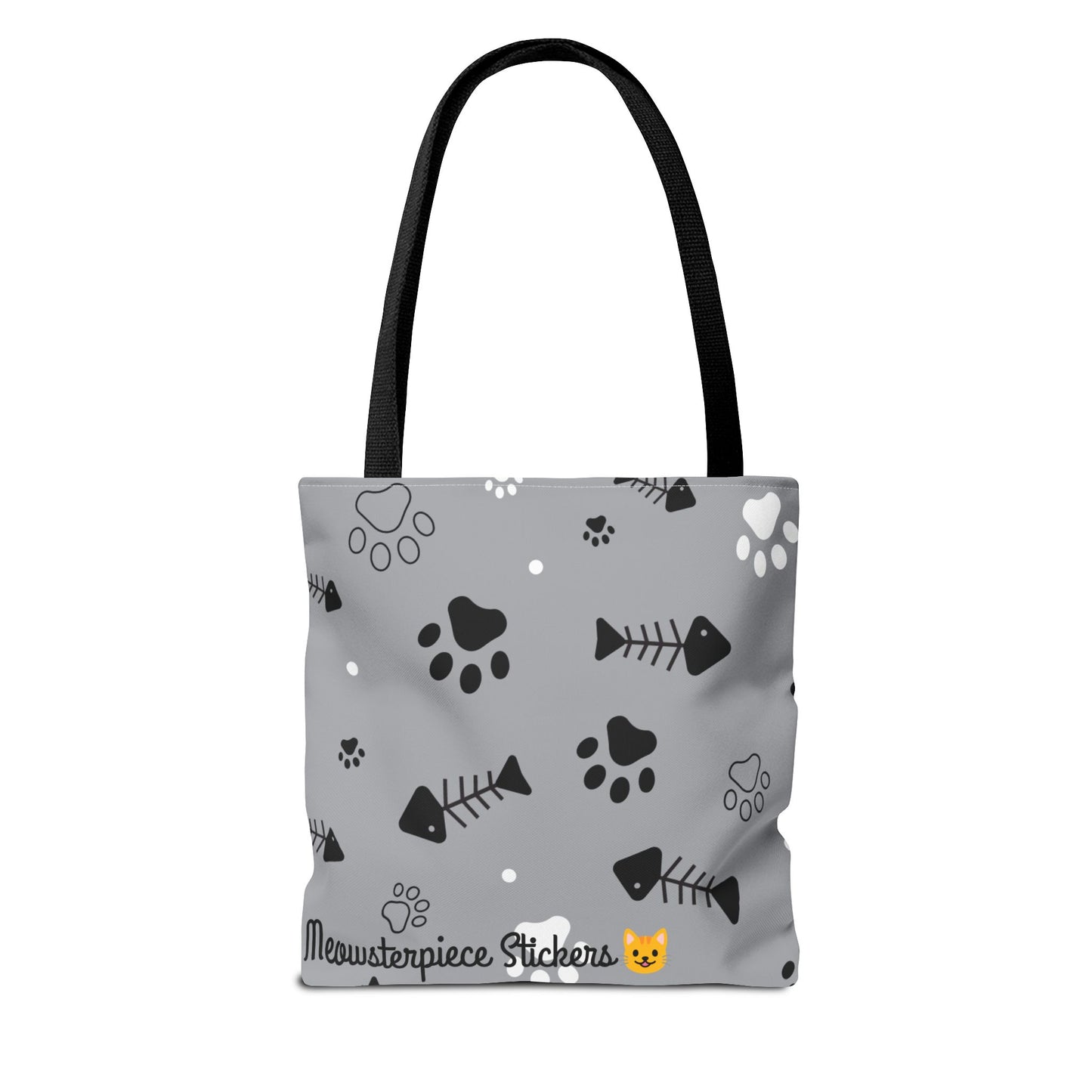 Cat Headphones Tote Bag