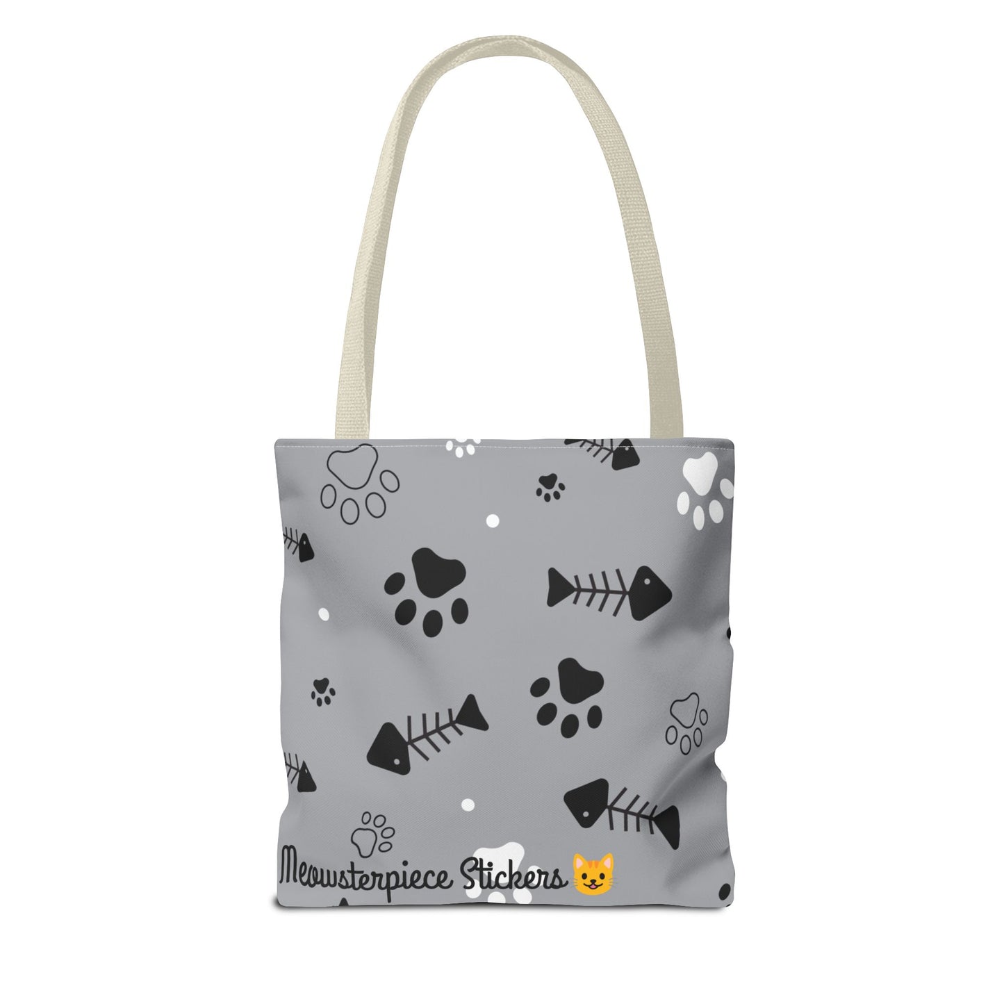 Cat Headphones Tote Bag